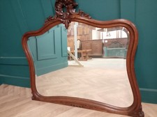 French oak over mantle mirror
