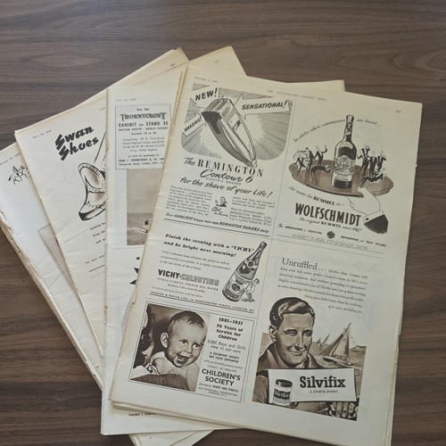 Vintage pages illustrated - 50, pages,