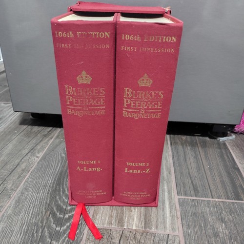 Burke peerage baronetage - peerage, &