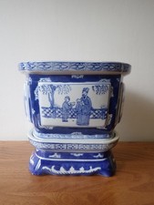 Chinese blue and - , white