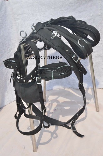 Nylon driving black harness - nylon,
