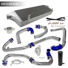Bolt On Front Mount Intercooler Kit For Subaru WRX STI Ej20 Ej25 2.5L 08-14
