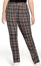 NWT Pants Trousers L Blk/Red
