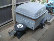 CAMPING TRAILER "CADDY" 360 KG  GALVANIZED PLUS TOP BOX