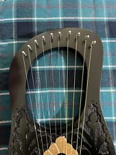 Scottish Black Lyre Harp