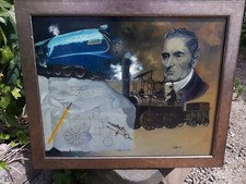 Stevenson Trail Blazer steam train  Oil Painting 