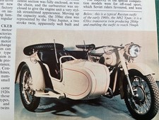 Cossack sidecar outfits trials - cossack,