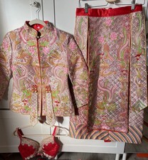 Bride Wedding Dress  Chinese Traditional Hanfu Embroidery Jacket Bottom Cover