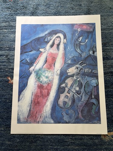 Marc chagall print - marc, mariee