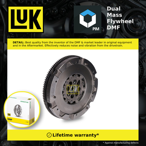Dual mass flywheel dmf - dual,
