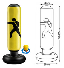 Inflatable punching bag kids - bag,