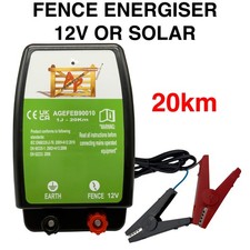 Electric Fence Energiser 12v