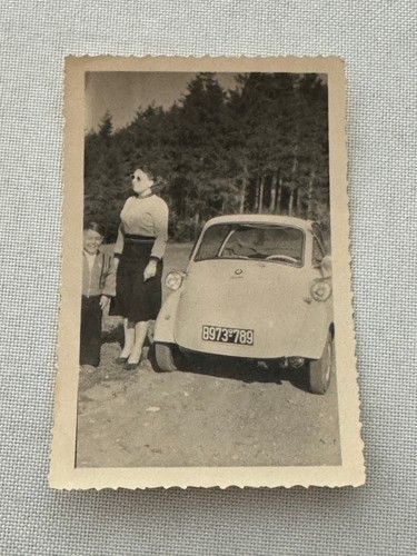 Vintage bmw isetta - vintage, car
