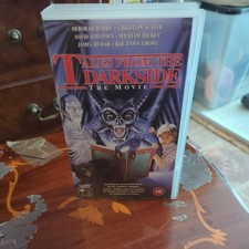 TALES FROM THE DARKSIDE : THE MOVIE {1990, VHS} CHRISTIAN SLATER, JULIANNE MOORE