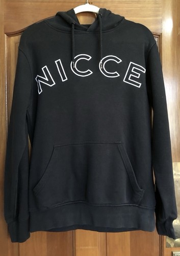 Nicce black hooded - black,