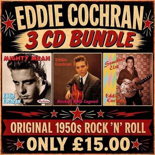 Eddie cochran three cds - eddie,
