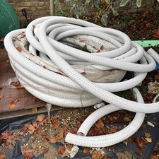 Underground white cable