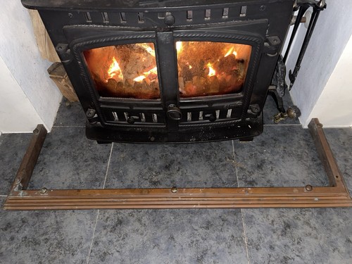 Antique copper fireside - copper,