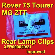 Rover 75 Tourer MG ZTT Rear Light Lamp Clips (not for saloons)