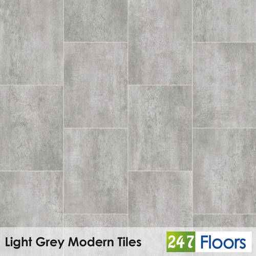 Light grey modern tile - modern, effect