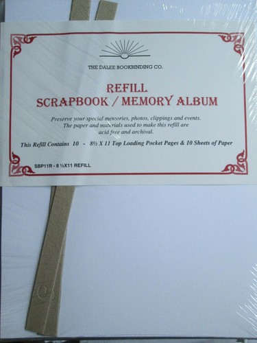 Refill scrapbook - x, 11"