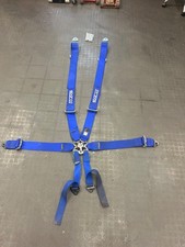 Sparco 6 pt full harness Blue excellent