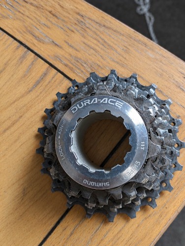 Used dura ace - cs7700, 9