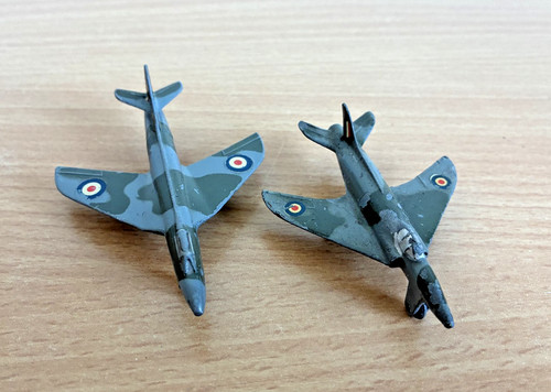 Dinky toys military jet planes - dinky,