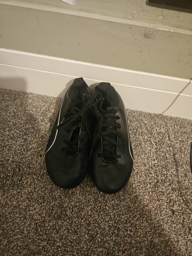 Boys black puma football - puma, uk