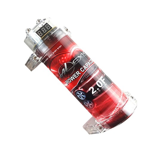 Car audio capacitor - car, digital