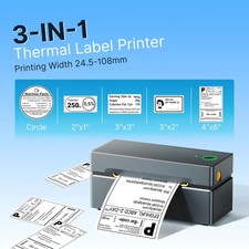Thermal Printer, 4x6 Shipping