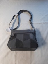 Nicole Brown Grey Shoulder Bag
