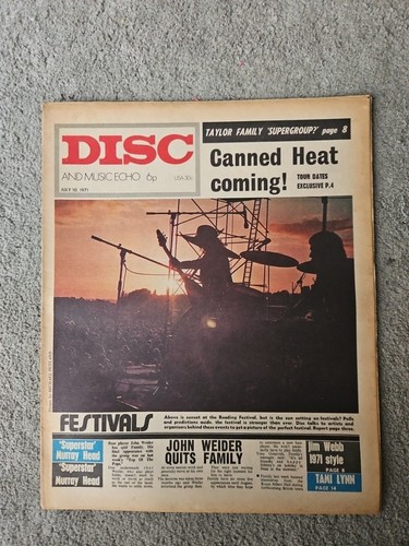 Disc and music echo - music, 10th