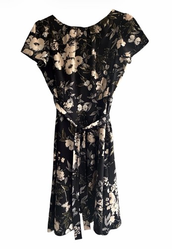 Billie blossom black floral - black,