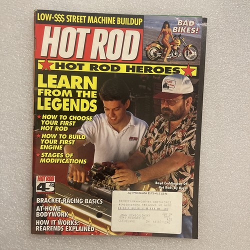 July 1993 hot rod magazine - 1993,
