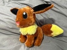 BAB Build A Bear Pokémon Eevee Evie Soft Toy Plush 16" No Sound