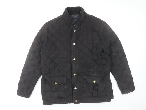 Howick men black - black, quilted