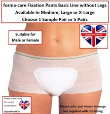 forma-care Washable Stretch Fixation Pants without legs 3 sizes incontinence aid
