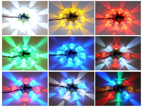 Led round chaser beacon - round,