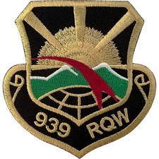 United States Air Force 939th Refueling Wing Patch Iron Sew On Embroidered Badge