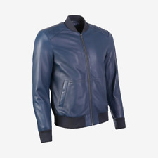 Café Racer Men Leather Jacket