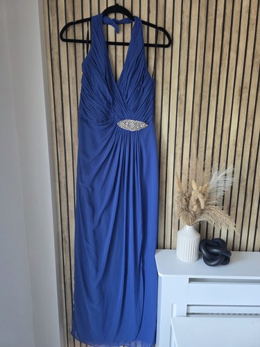 Dessy blue sleeveless - dessy,