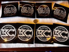 Drop Dead, Gorgeous / B C  Stickers (Lot of 8)RARE Free flag sticker