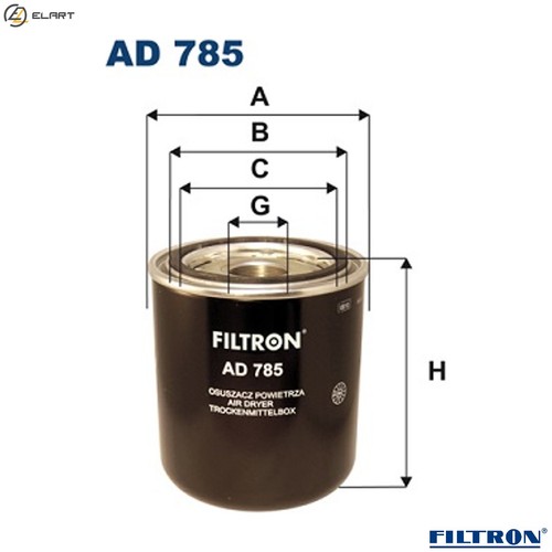 Air dryer cartridge - dryer,