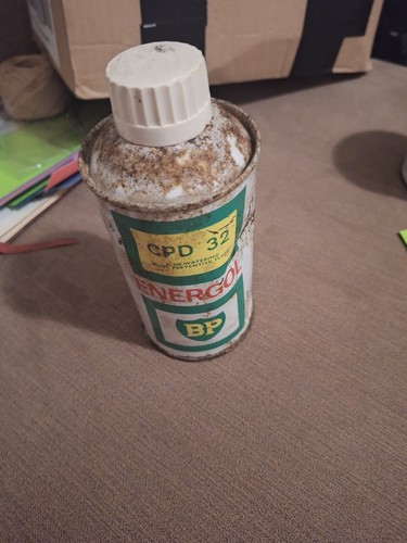 Vintage energol can - vintage,