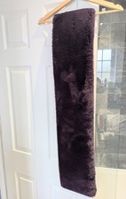 Accessorize Large Deep Purple Faux Fur Stole