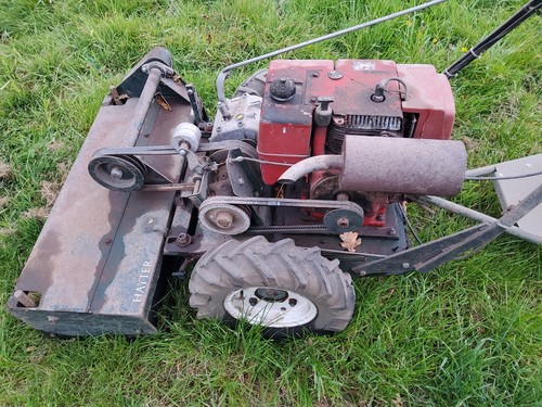 Ride mower old style - ride,