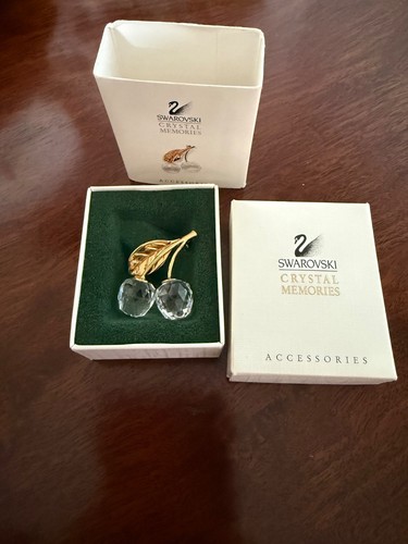 Vintage swarovski cherries - swarovski, "cherries"