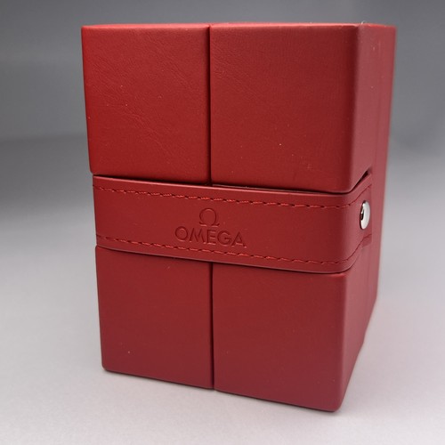 Omega red watch box - omega,