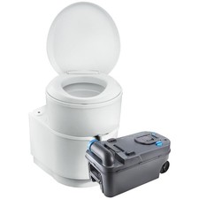 CASSETTE TOILET ELECTRIC FLUSH